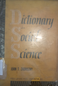 Dictionary of social science