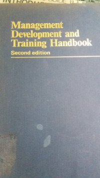 Management development and training handbook