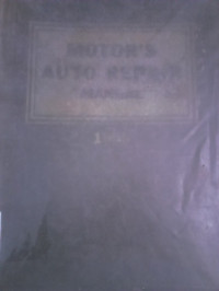 Motor;s auto repair manual