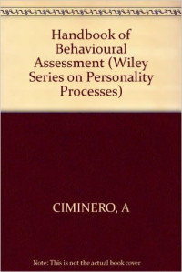 Handbook of behavioral assessment