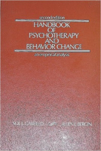 Handbook of psychotherapy and behavior change : an empirical analysis