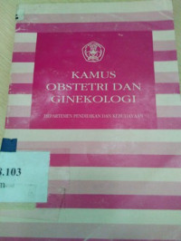 Kamus obstetri dan ginekologi