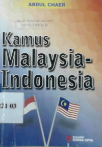 Kamus Malaysia - Indonesia