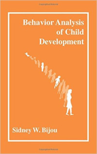 Behavior analysis of child development