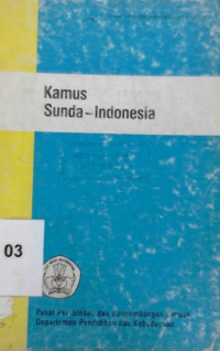 Kamus Sunda - Indonesia