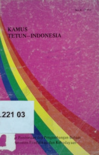 Kamus Tetun - Indonesia