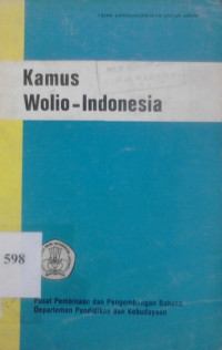 Kamus Wolio - Indonesia