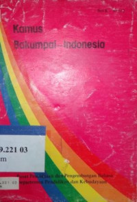 Kamus bakumpai - indonesia