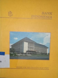 Bank Indonesia : report for the financial year 1996/97