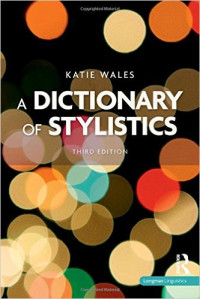 Image of A dictionary of stylistcs