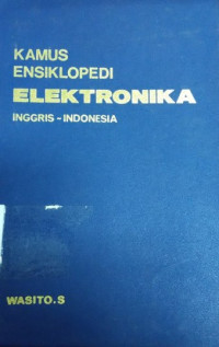 Kamus ensiklopedi elektronika Inggris-Indonesia