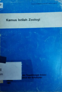 Kamus istilah zoologi