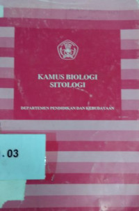 Kamus biologi sitologi