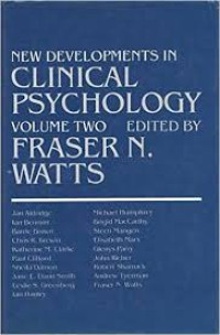 Clinical psychology : new development