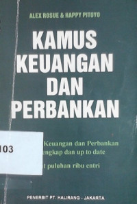 Kamus keuangan dan perbankan