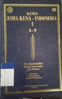 Kamus Jawa Kuna - Indonesia 1 : A - O