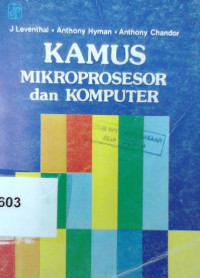 Kamus mikroprosesor dan komputer