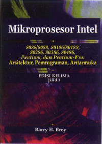 Mikroprosesor : intel 8086/8088, 80186....