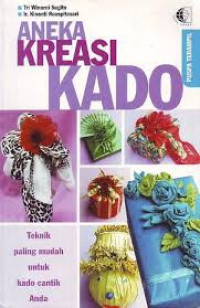 Aneka : kreasi = kado