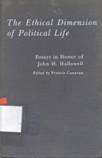 The ethical dimension of political life