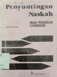Penyunting naskah : buku pegangan cambridge