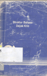 Struktur bahasa Dayak Krio