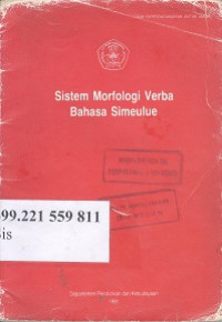 Sistem morfologi verba bahasa Simeulue