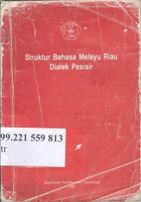 Struktur bahasa Melayu Riau dialek pesisir