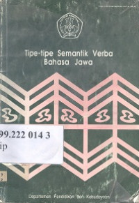 Tipe-tipe semantik verba bahasa Jawa