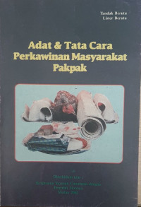 Adat & tata cara perkawinan masyarakat Pakpak