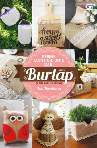 Pernik cantik & unik dari burlap (kain karung goni)