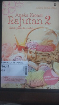 Aneka kreasi rajutan 2 untuk pemula-mahir