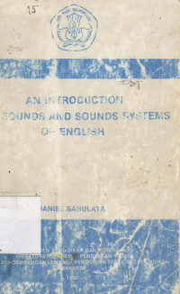 An introduction to sounds and sounds systems of English