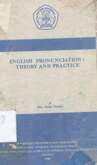 English pronunciation : theory and practice