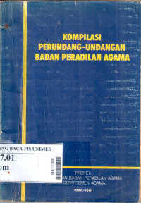 Kompilasi perundang-undangan badan peradilan agama