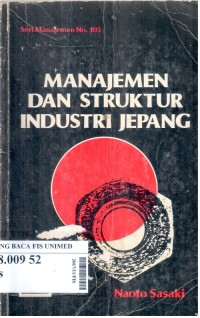 Manajemen dan struktur industri jepang