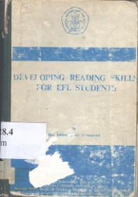 Developing reading skills for EFL students