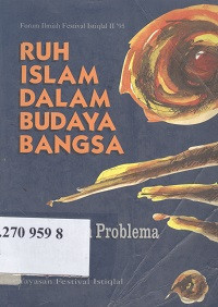 Ruh Islam dalam budaya bangsa: aneka budaya di jawa