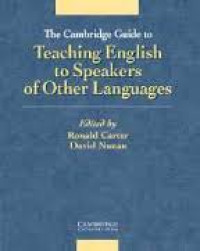 Teaching english to speakers of other languages