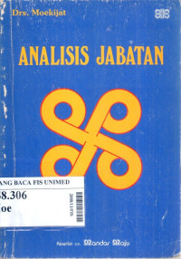 Analisis jabatan