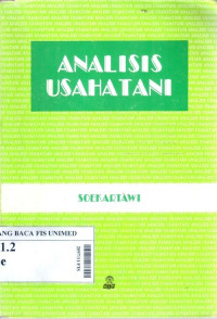 Analisis usahatani