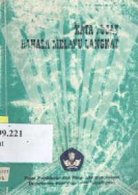 Kata tugas bahasa Melayu Langkat