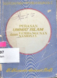 Peranan umat Islam dalam pembangunan nasional