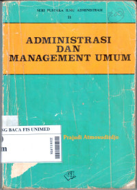 Administrasi dan management umum