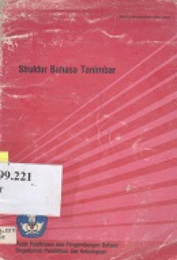 Image of Struktur bahasa Tanimbar