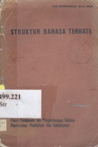 Struktur bahasa Ternate