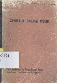 Struktur bahasa Wolio