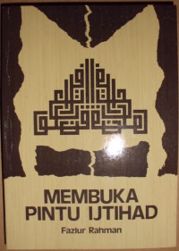 Membuka pintu ijtihad