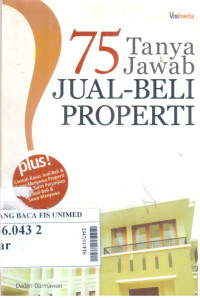 75 Tanya jawab jual-beli properti