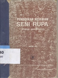 Pendidikan kesenian seni rupa program spesialisasi II